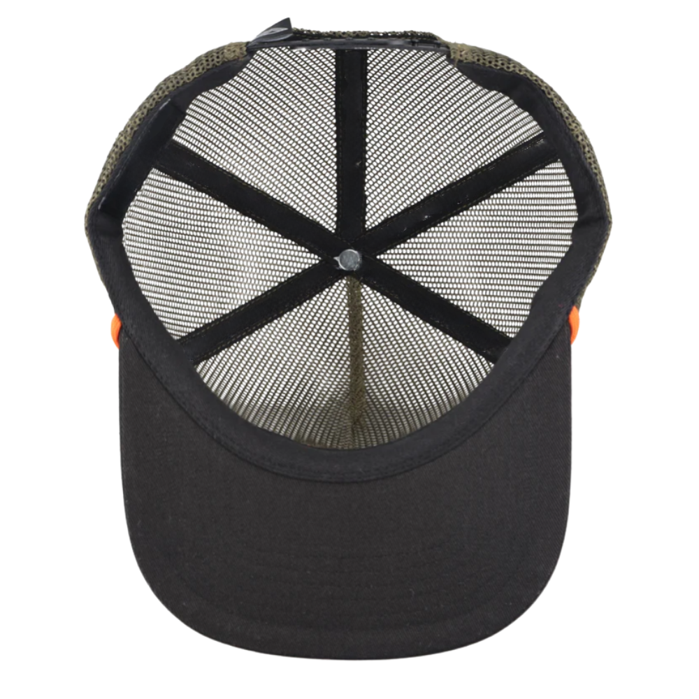 Full Mesh Trucker Hats 6 Panel Gorras Embroidered Logo Patches/Printed Rope Hat Flat Brim Plastic Snapback Closure Adjustable 5