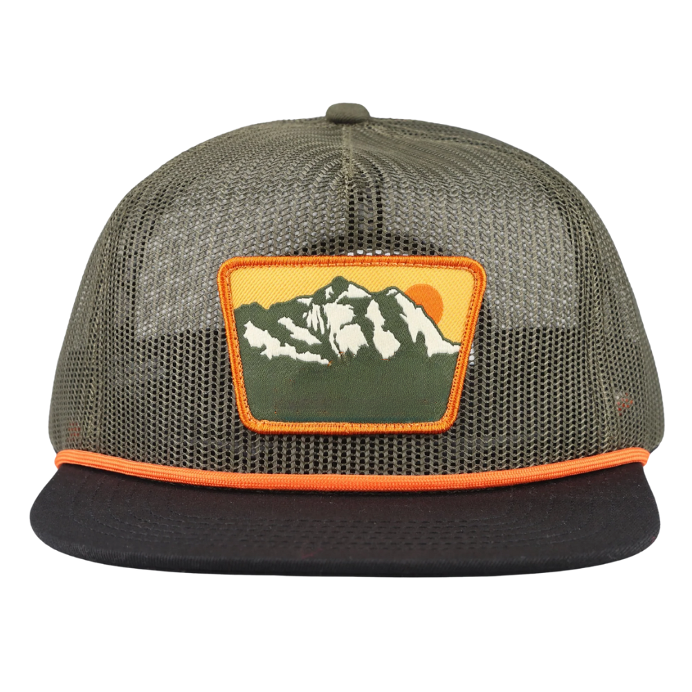 Full Mesh Trucker Hats 6 Panel Gorras Embroidered Logo Patches/Printed Rope Hat Flat Brim Plastic Snapback Closure Adjustable 2