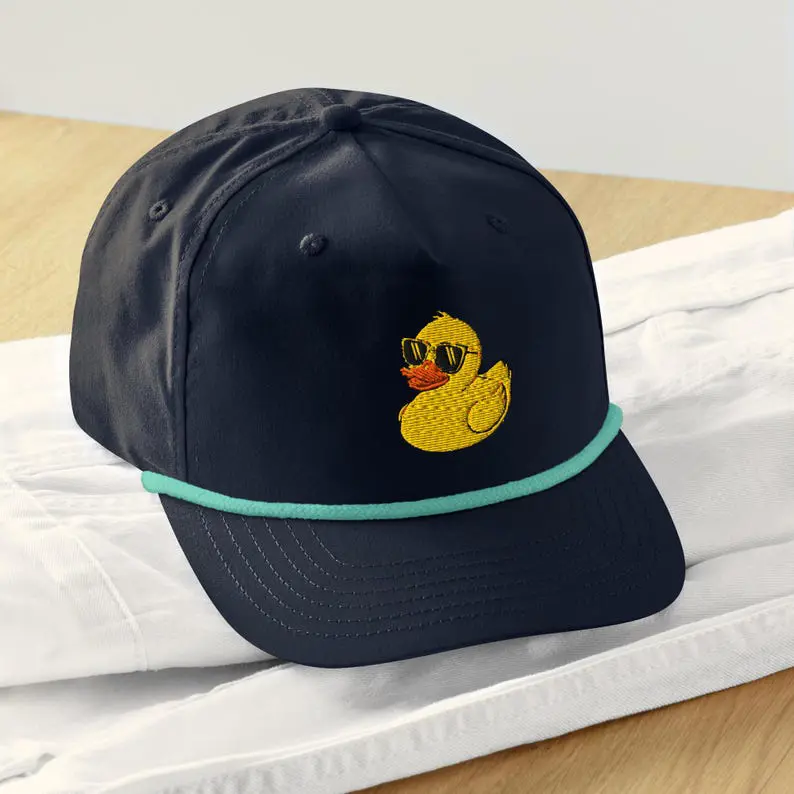 Funny Animal Embroidered Logo Snapback Hat Custom Vietnam Made Adjustable Fit Caps With Rope For Men Women Casual Promotion L01 5