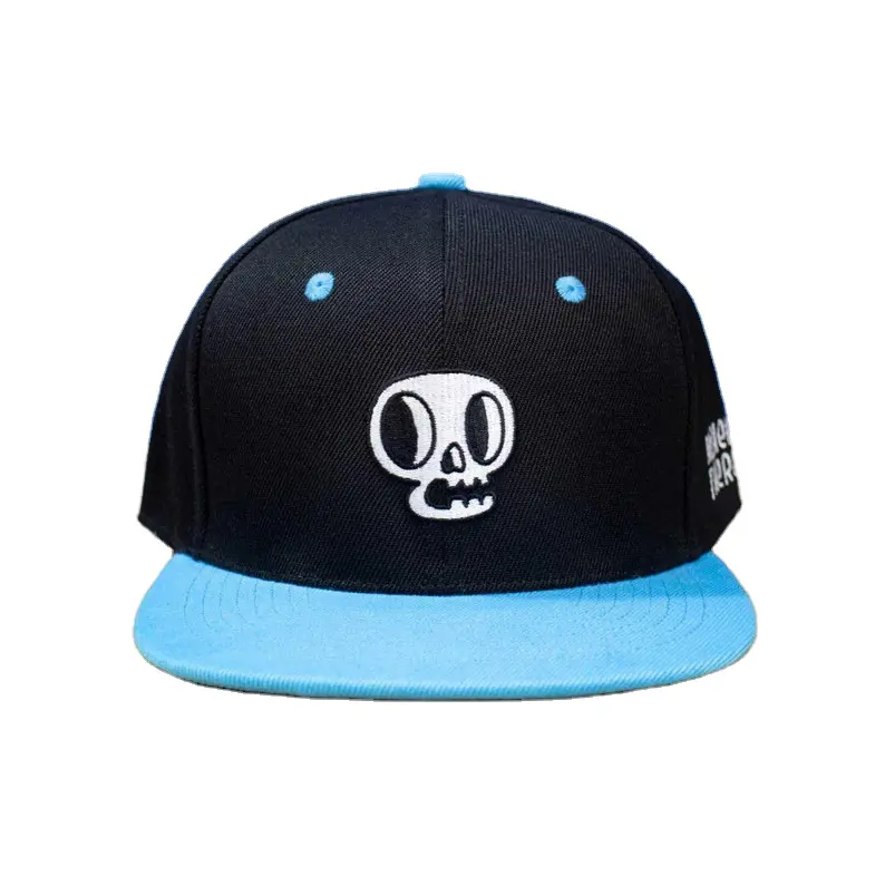 Funny Cartoon Embroidered Logo Snapback Caps Vietnam Made Hip Hop Style Two Tone Hat Gorras For Men Women Casual Promotion L01 2