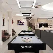 Game Club Pool Table Premium Slate and Custom Logo Option, Made in Vietnam 2