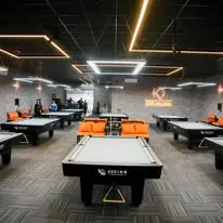 Game Club Pool Table Premium Slate and Custom Logo Option, Made in Vietnam 4