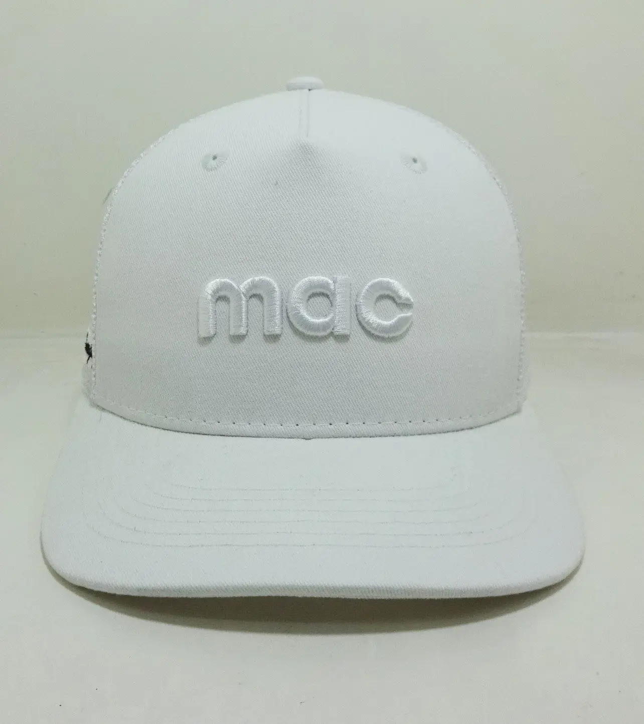 Golf Hats With Custom Embroidery Logo Mesh Trucker Caps 5 panels Gorras MAC Logo High Quality Best Caps for Men 1