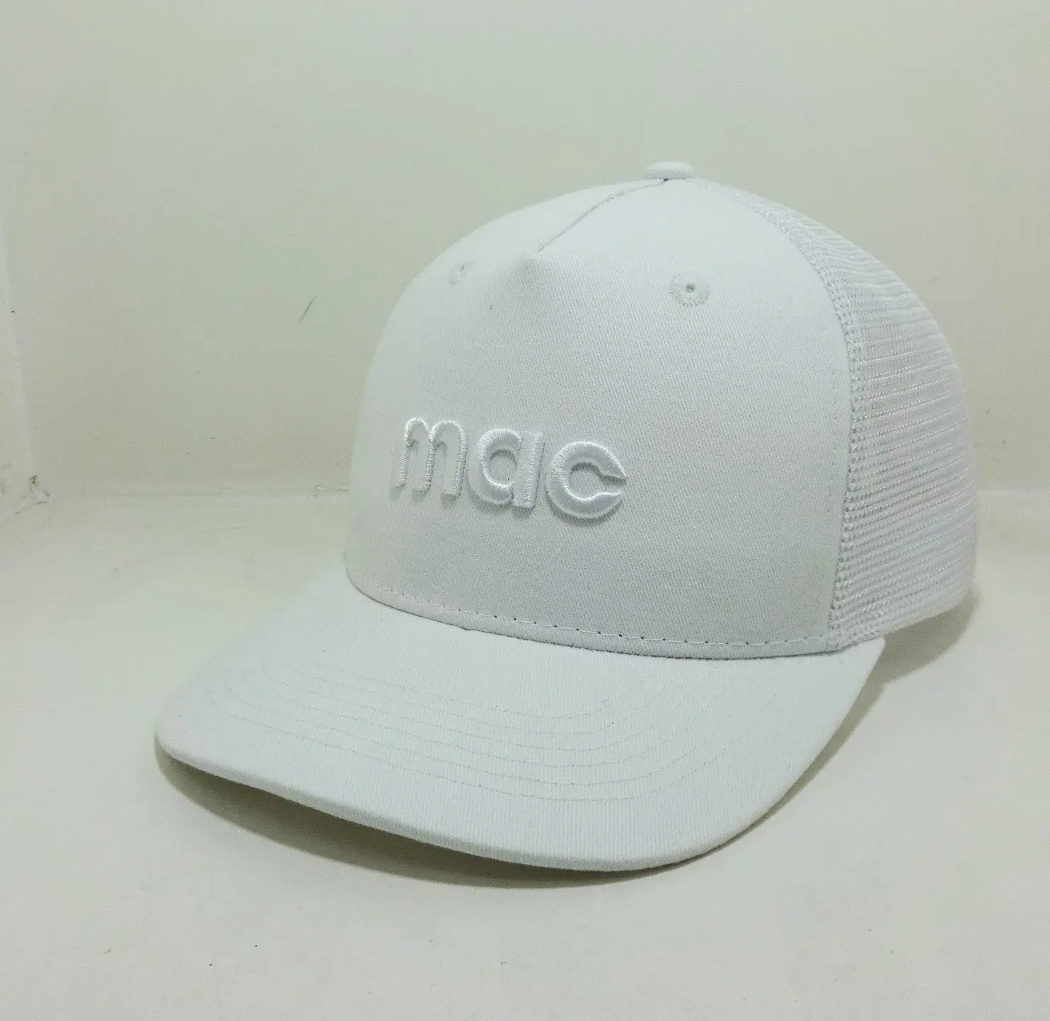 Golf Hats With Custom Embroidery Logo Mesh Trucker Caps 5 panels Gorras MAC Logo High Quality Best Caps for Men 2