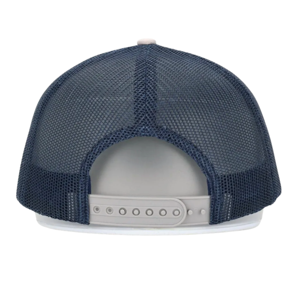 Gorras 5 Panel Trucker Hats Rubber PVC Logo Patch Structured Caps Curved Brim Breathable Mesh Adjustable Single Row Snapback OEM 6
