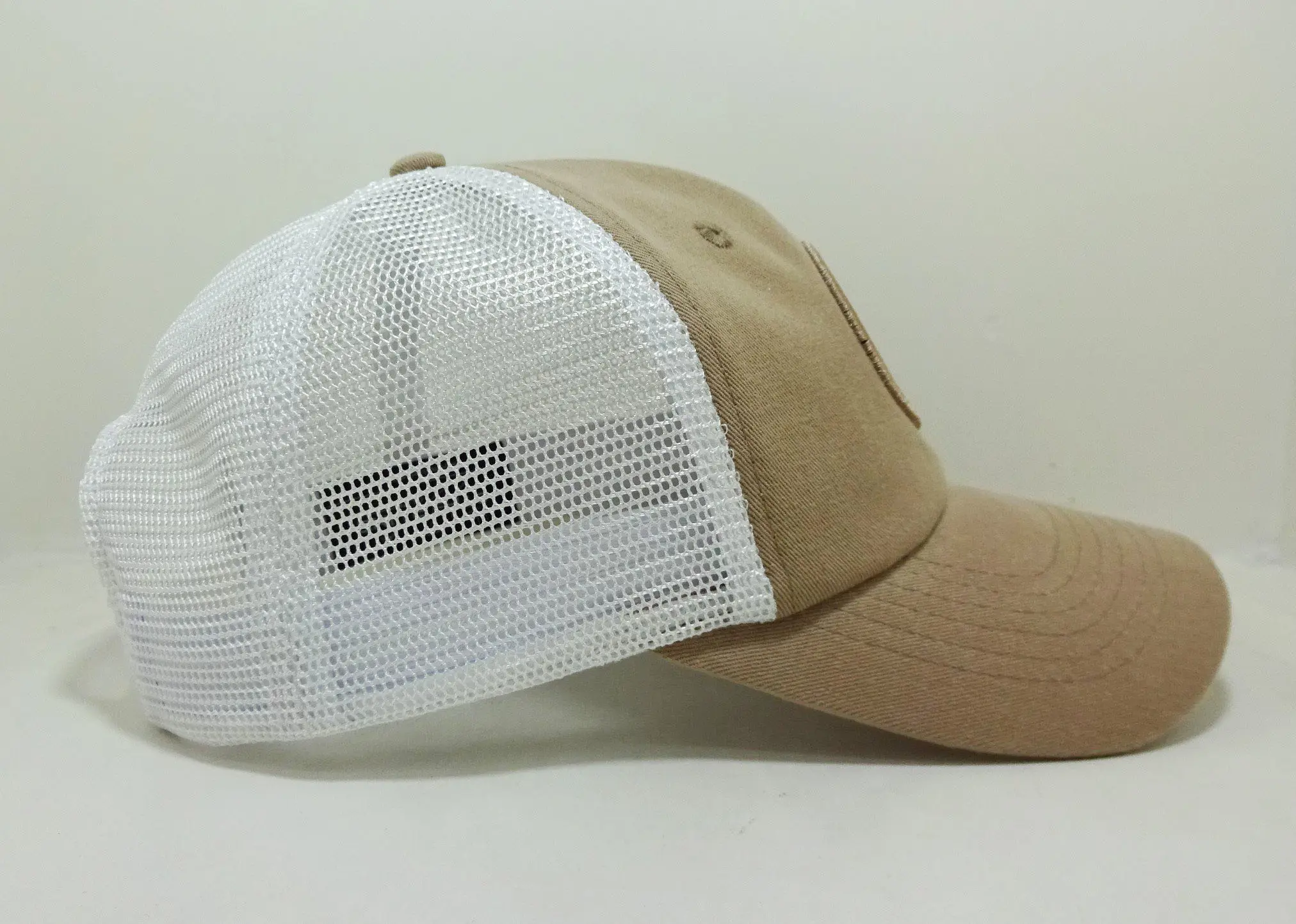 Gorras  6 Panel Unstructured Trucker Hats Woven Patch Logo Women and Men Sport Caps in Vietnam 4
