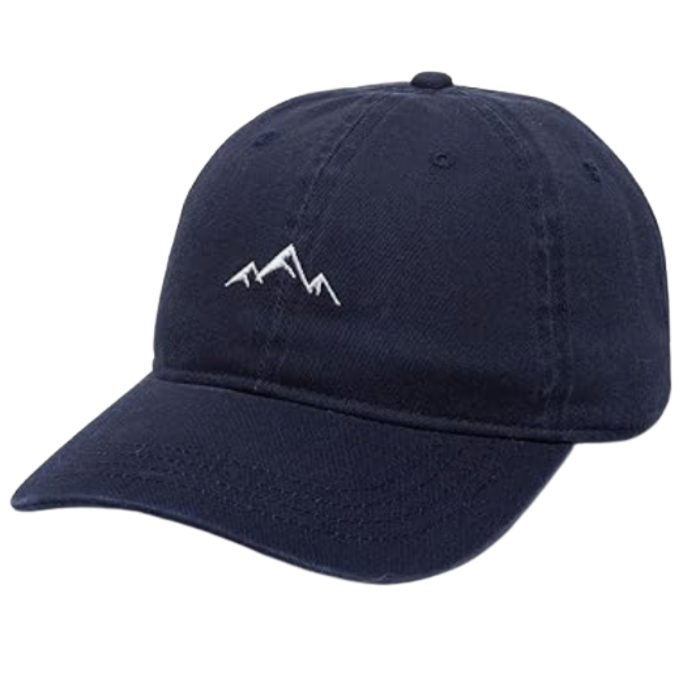 Gorras Mountain Embroidered Adjustable Baseball Cap 6 Panel Hats Unstructured Dad Hat Curved Brim Mental Buckle Closure All Ages 3