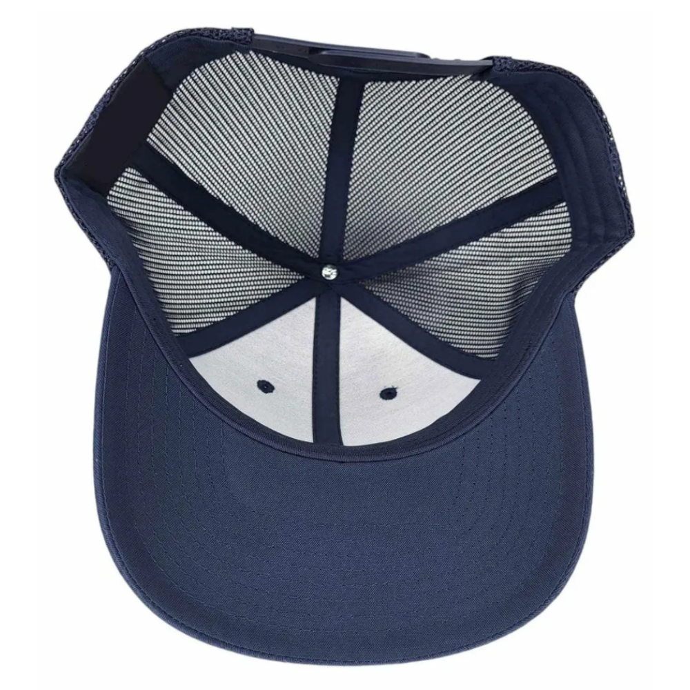 Gorras R 112 Leather Logo Patch Structured Caps Breathable Mesh Adjustable Snapback Closure Slightly Curved Brim OEM All Ages 4