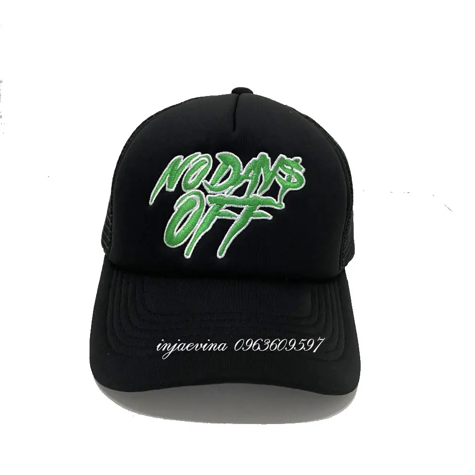 Gorras snapback cap Foam Hat Embroidery Vietnam Promotional Brand Hats for Business Custom Design Free Sample Cost 1