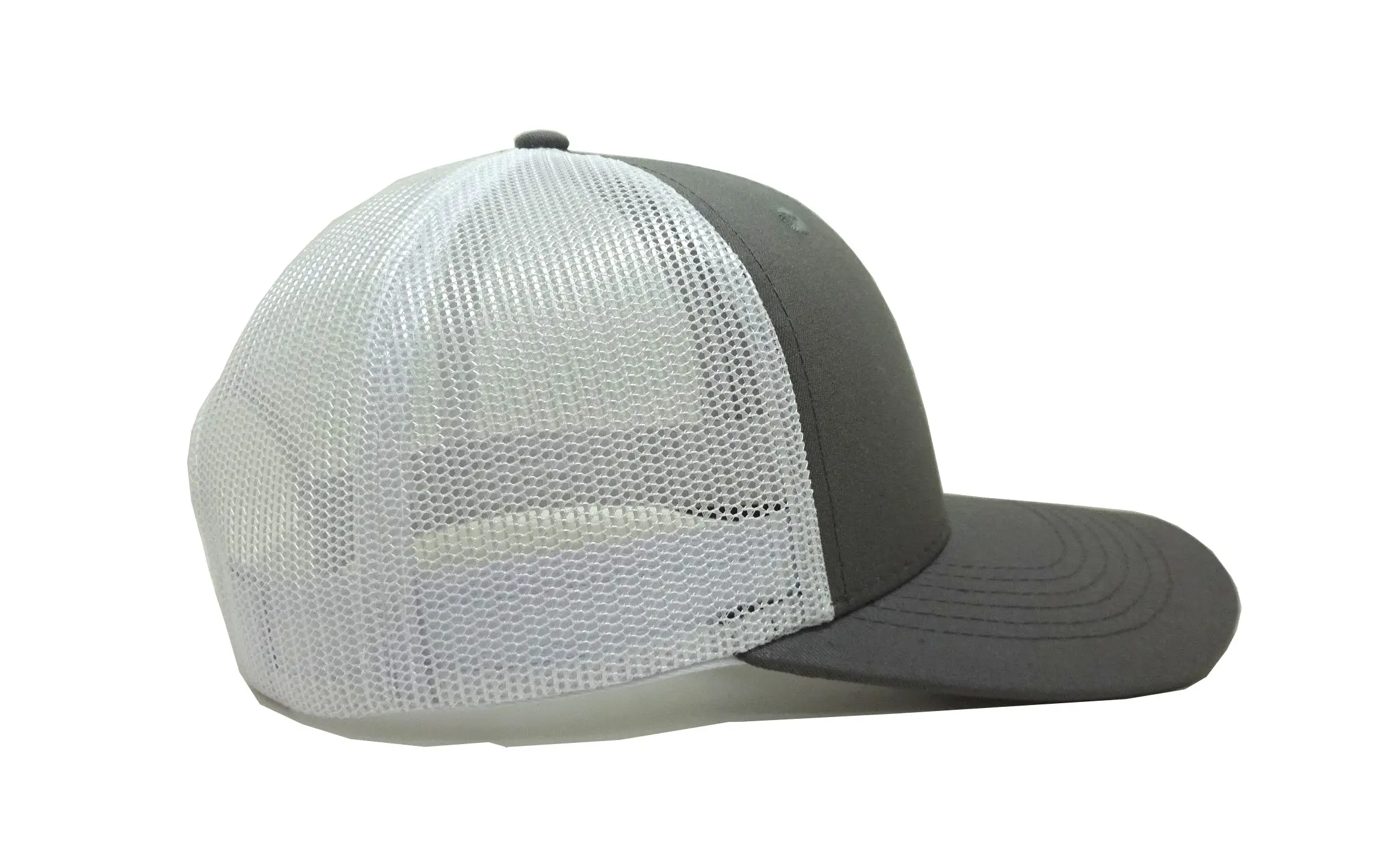Gray Caps Custom 2D Embroidery Logo Trucker Hat Caps Brand Vietnam Factory Hat for Business Snapback Hat 5