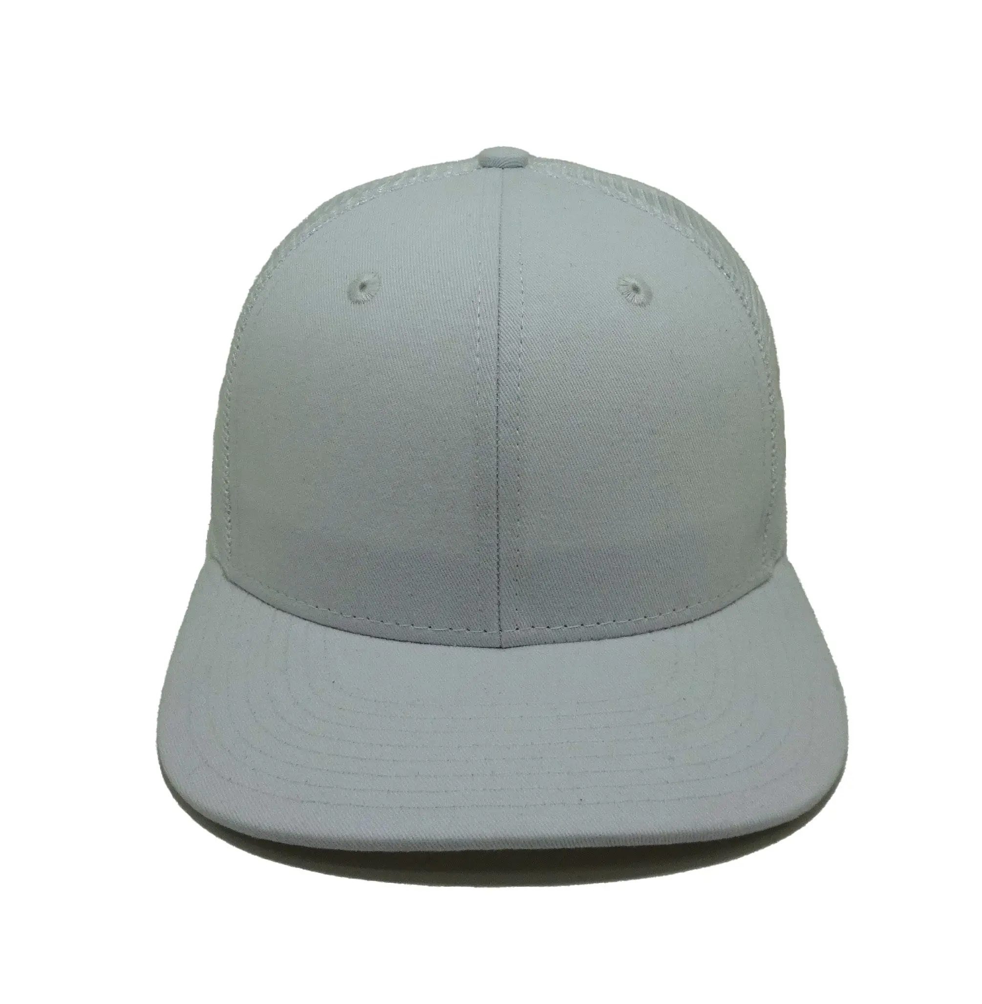 Gray White Blank Trucker Hats High Quality Brand Caps Name Cheap Price in Vietnam Basic Cotton Hats With Low MOQ 4