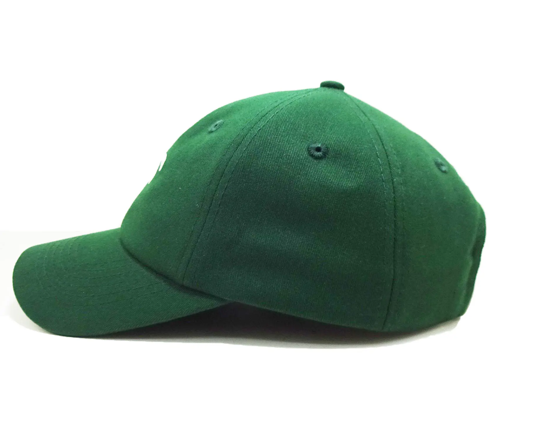 Green Baseball Caps with Embroidery Palms Tree Sport Hats in Vietnam Factory High Quality Baseball Caps One Size 5