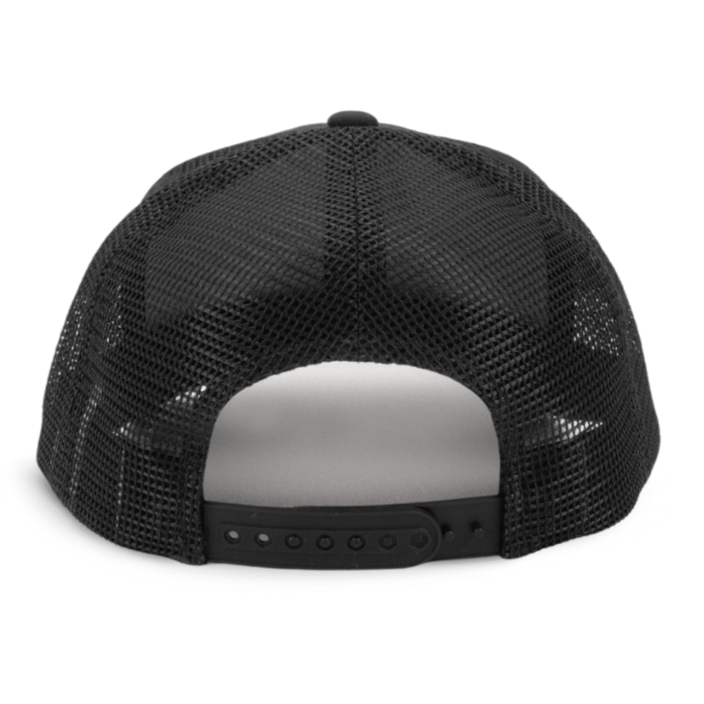 Grey/White Black 6 Panel Trucker Hat Embroidered Animal Cartoon Pattern Logo for All Ages Business Promotions Single Row Buckle 6