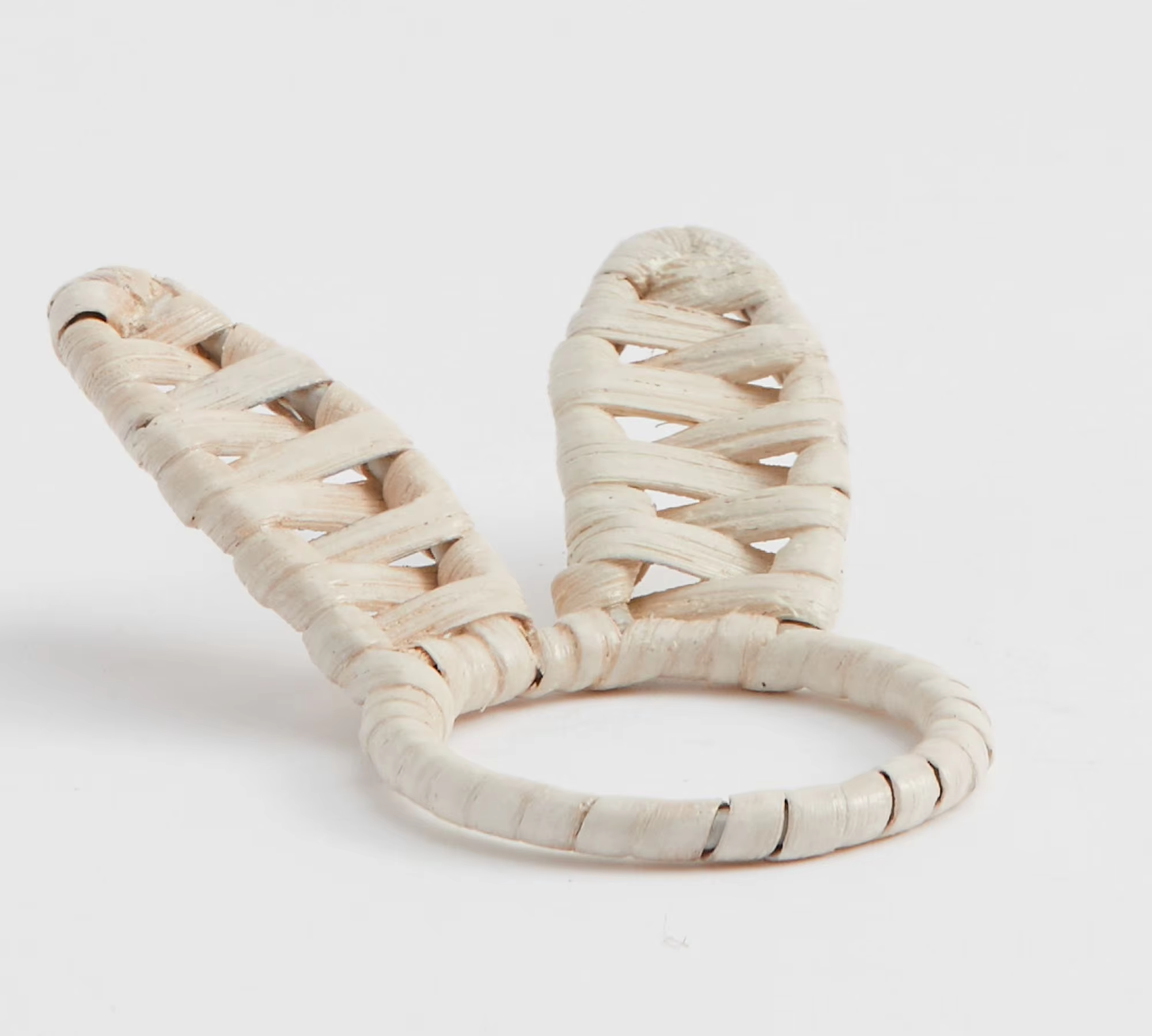Hand Knitted Bunny Ear Napkin Ring Made in Vietnam Eco-friendly material for home and tableware decoration Wholesale 1