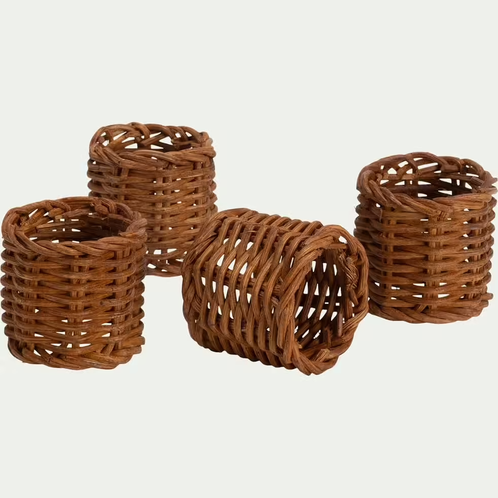 Handmade Natural Eco-Friendly Napkin Ring Made in Vietnam Eco-friendly material for home and tableware decoration Wholesale 1