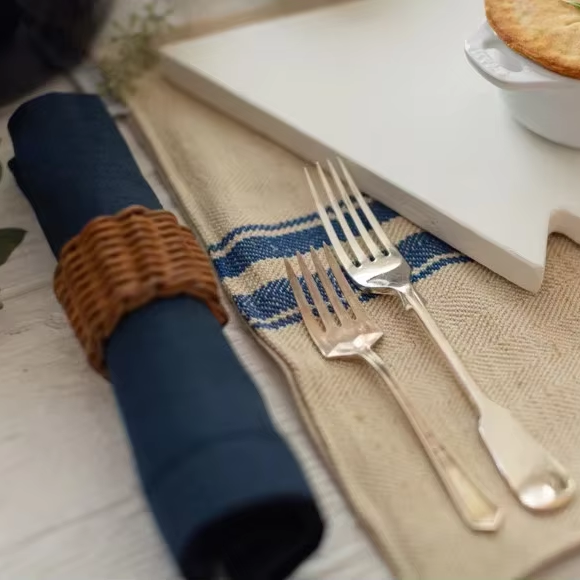 Handmade Natural Eco-Friendly Napkin Ring Made in Vietnam Eco-friendly material for home and tableware decoration Wholesale 5