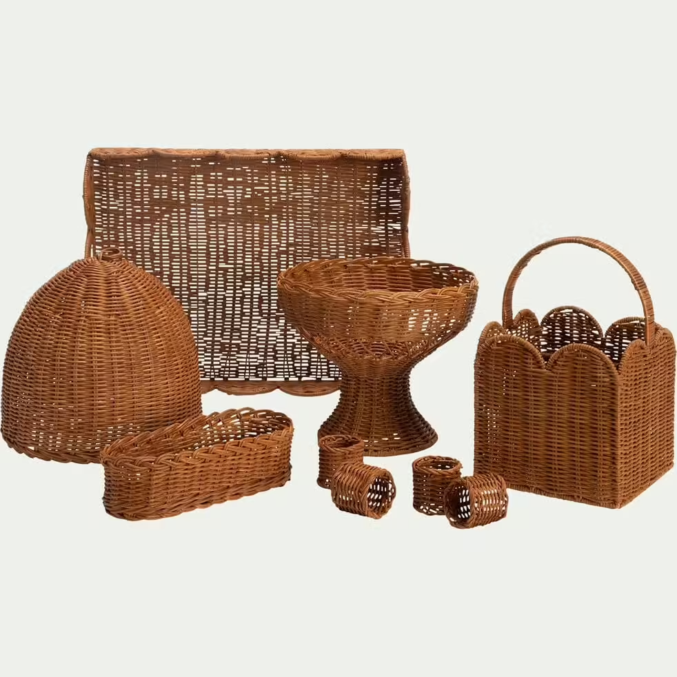 Handmade Natural Eco-Friendly Napkin Ring Made in Vietnam Eco-friendly material for home and tableware decoration Wholesale 3