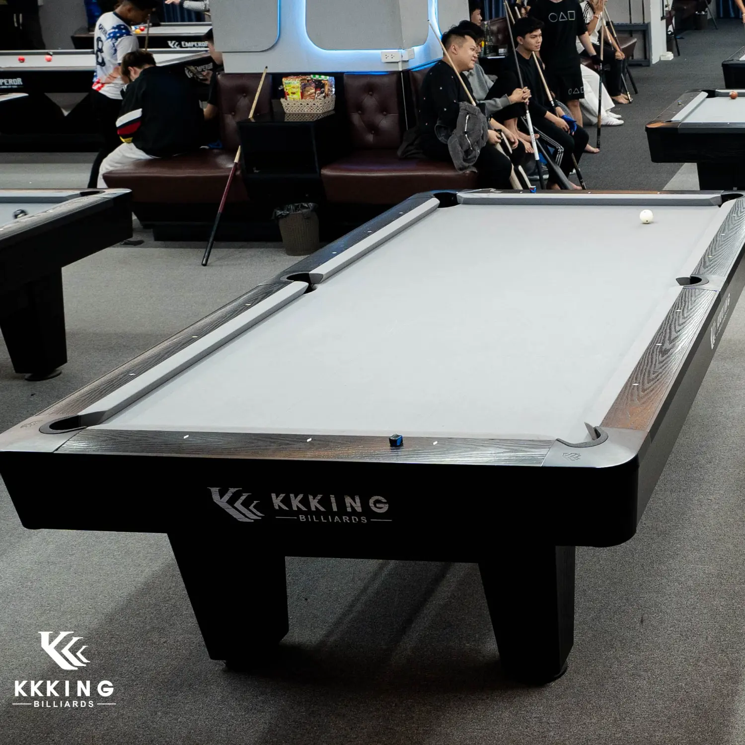 High-End Billiards Pool Table for Commercial Use | Slate Surface & Rubber Cushion for Precision Play 6