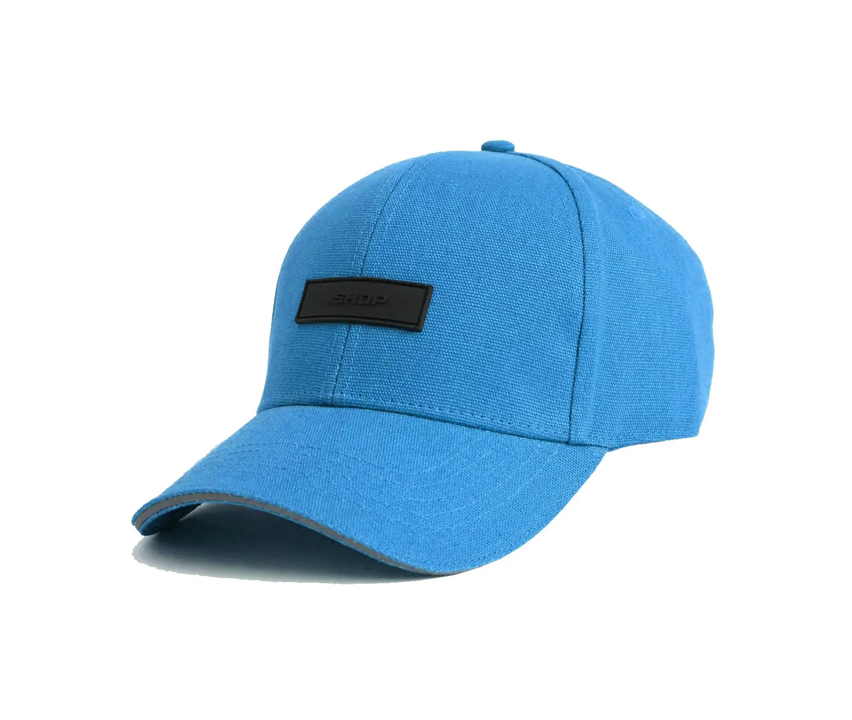 High Fashion Hiphop Outdoor Custom Baseball Cap Canvas Fabric High Quality Wholesale Sports Cap for Unisex Soft Headwear 2