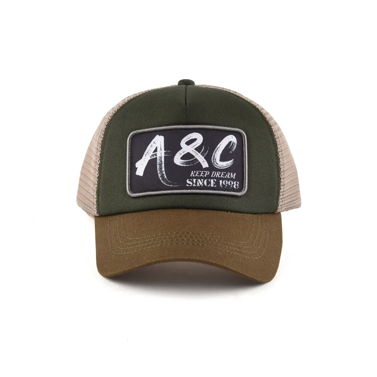 High Fashion Wholesale Adjustable Size 6 Panels Trucker Hat With Custom Logo High Quality Outdoor Travel Golf Shade Trucker Hat 1