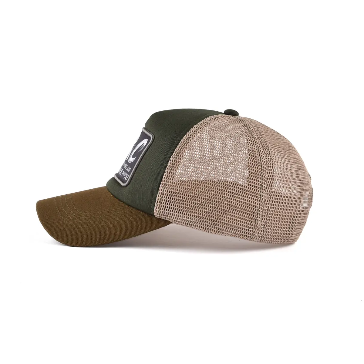 High Fashion Wholesale Adjustable Size 6 Panels Trucker Hat With Custom Logo High Quality Outdoor Travel Golf Shade Trucker Hat 3