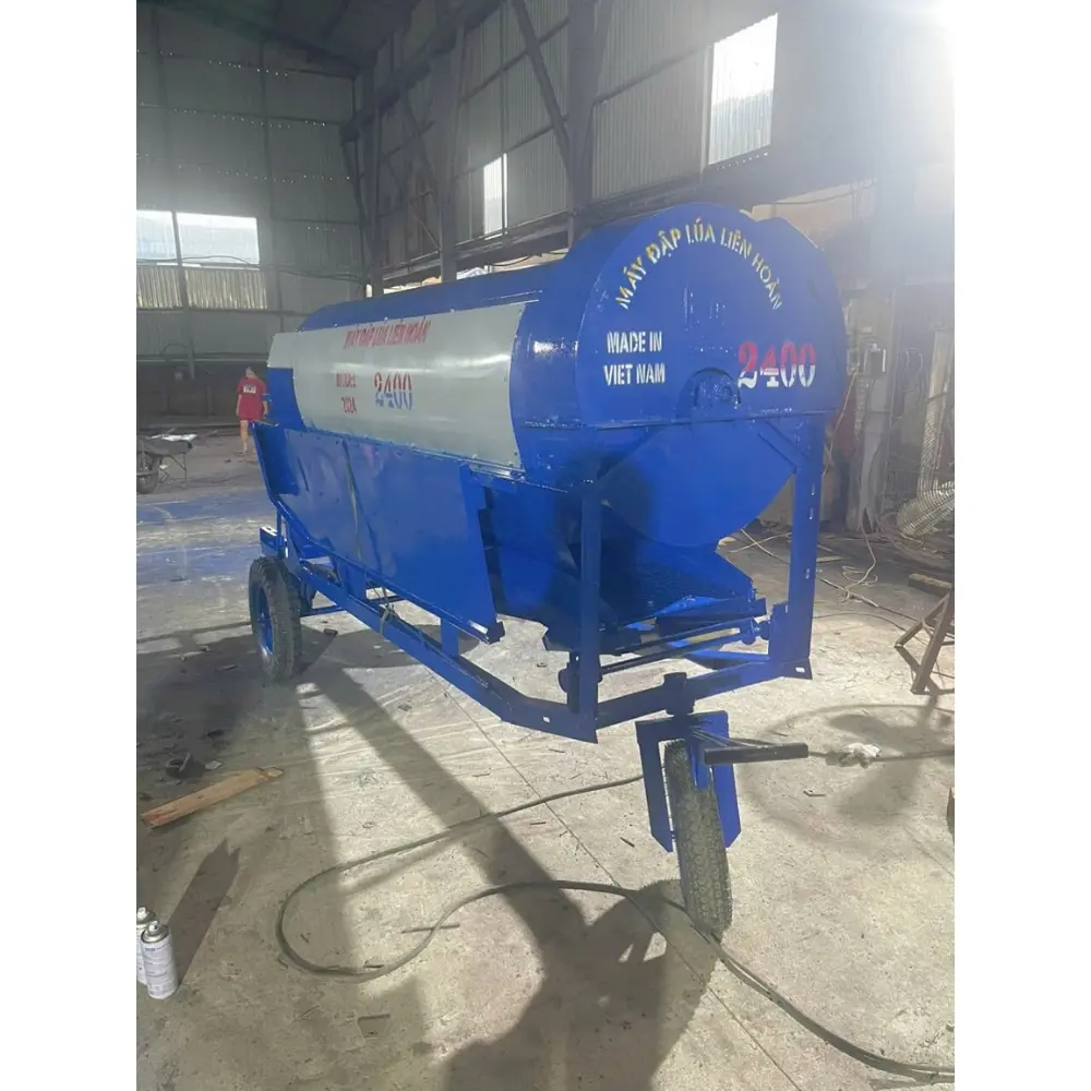 High Productivity Paddy Rice Thresher Machine 3000kg/h from Vietnam Factory Ready to Export