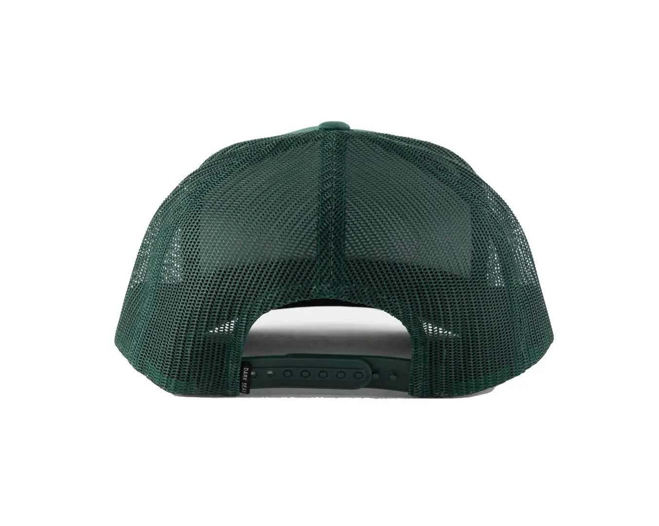 High Profile High Quality Trucker Hat with Custom Logo Dark Green Color Mesh Back 5 Panel Promotional Sports Cap Support Sample 2