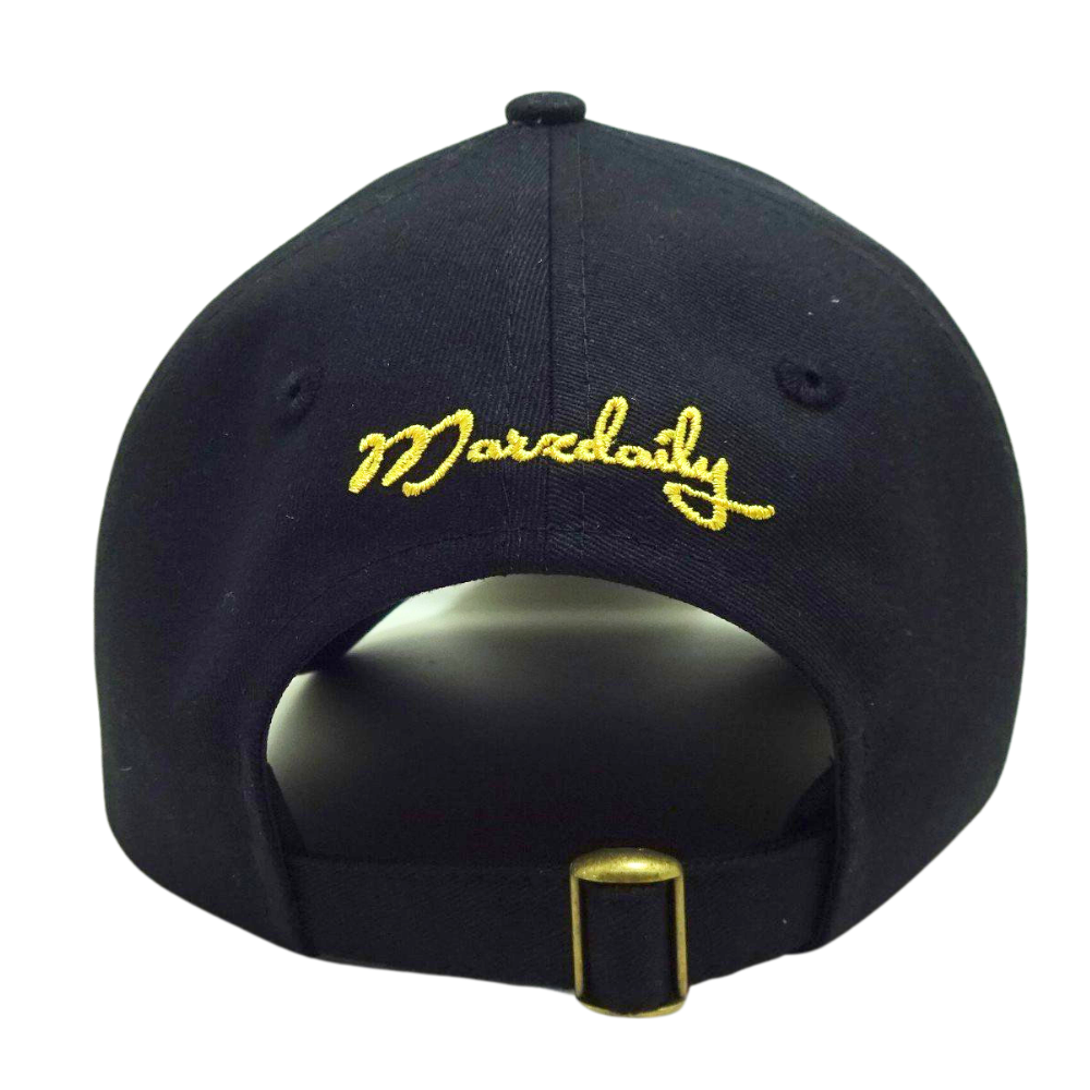 High Quality 2D Flat Embroidery Baseball Cap 6 Panel Mental Buckle Closure Customized Color Semi Curved for Business Outing OEM 6