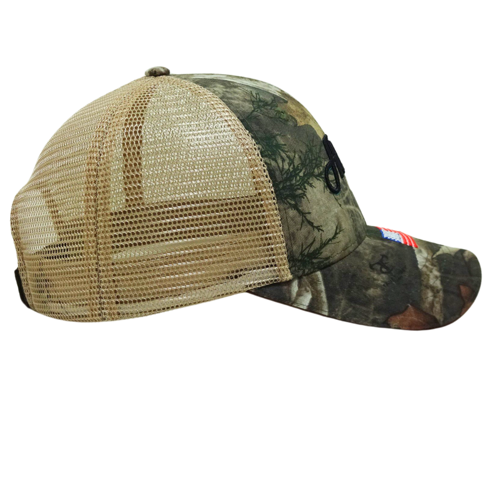 High Quality 3D Embroidered Camouflage Trucker Hat Single Breasted Buckle Yellow Mesh Breathable Curved Brim Unisex for All Ages 5