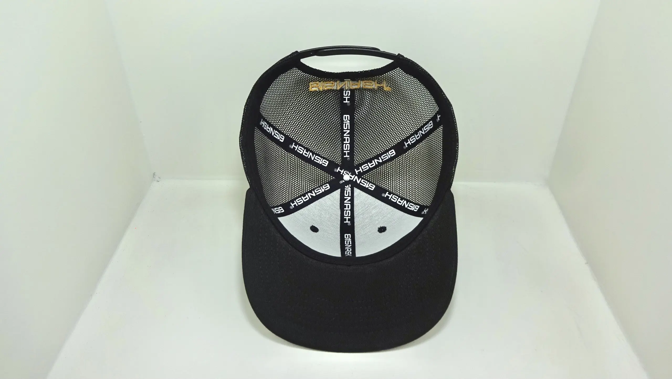 High Quality 3D Embroidery Black Color Medium Profile Cotton and Mesh Fabric Trucker Hat for Men in Vietnam Factory 6