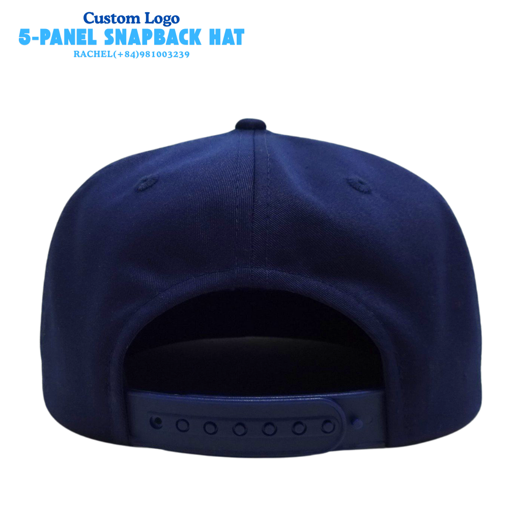 High Quality 5 Panel Snapback Hat Lat Brim Custom 3D Embroidery Logo for Teammates Group Hat Hip Hop Style Wholesale Supplier 6
