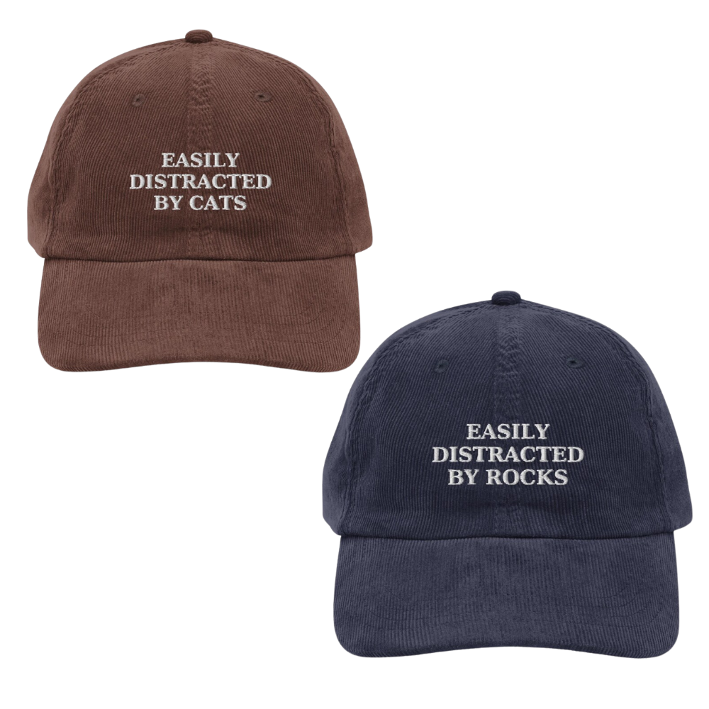 High Quality 6 Panel Corduroy Baseball Cap 2D Embroidered Logo On Front Side Curved Brim Adjustable Strapback Closure Unisex OEM