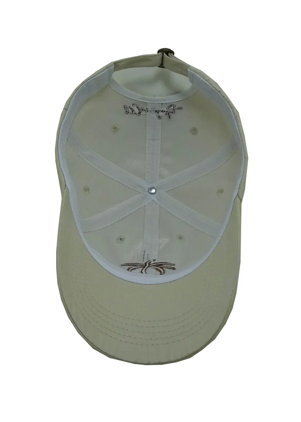High Quality 6-Panel Curved Brim 2D Embroidery Beige Color Unstructured Low Profile Unisex Baseball Cap in Vietnam Factory 6