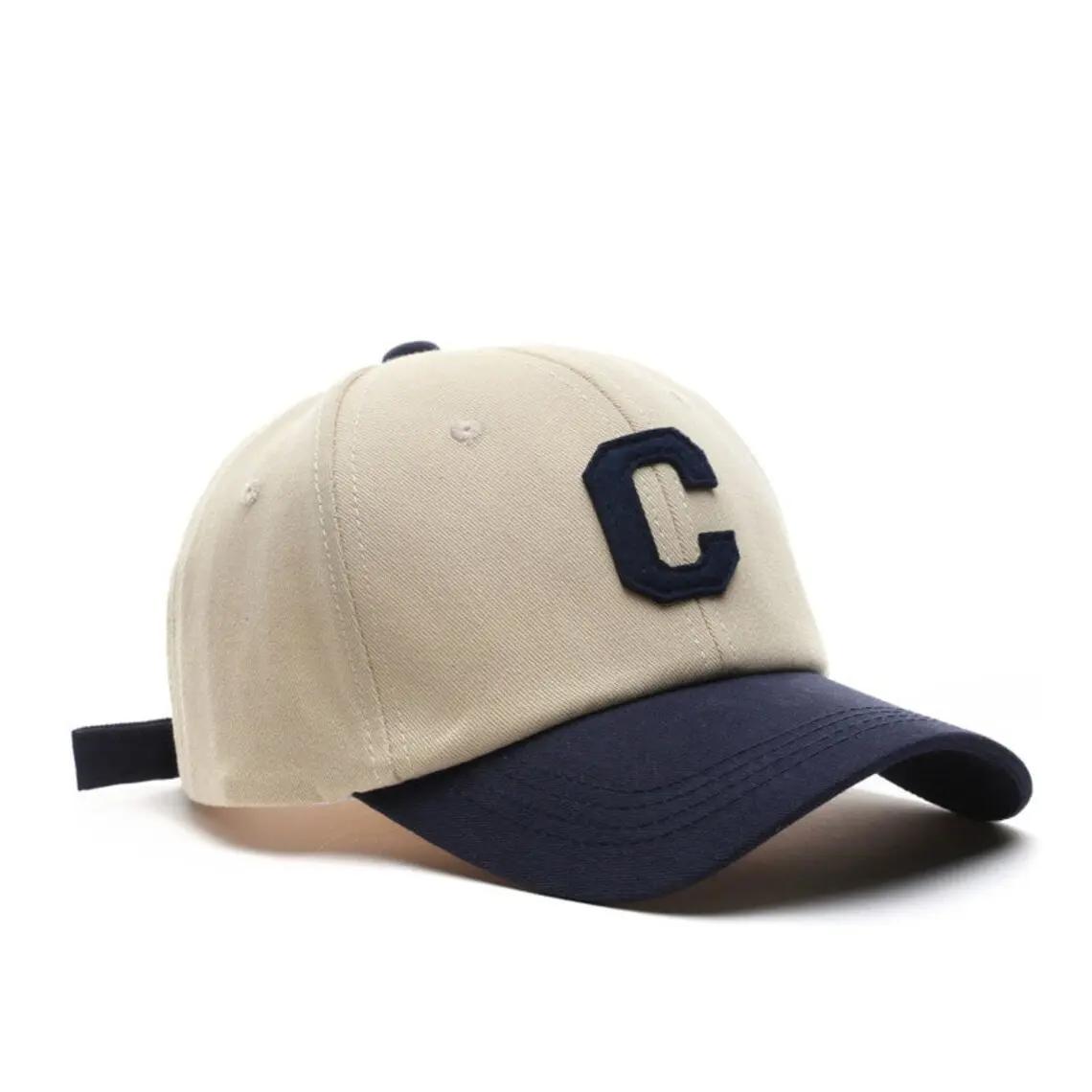 High Quality 6-Panel Curved Brim Various Color Low Profile 65% Cotton and 35% Polyester Fabric Baseball Caps in Vietnam Company