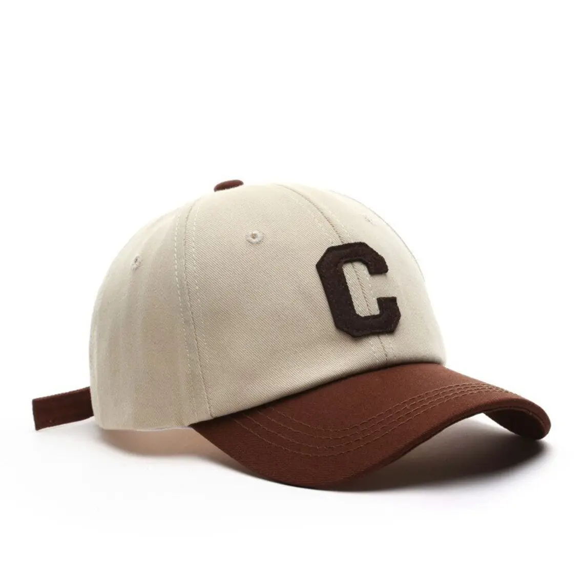 High Quality 6-Panel Curved Brim Various Color Low Profile 65% Cotton and 35% Polyester Fabric Baseball Caps in Vietnam Company 4