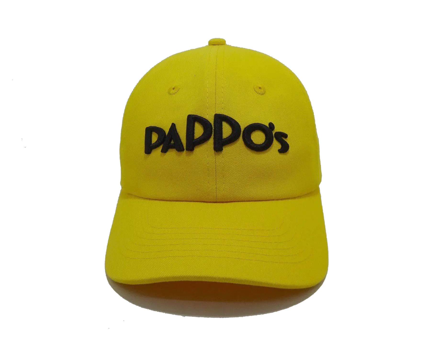 High Quality Baseball Cap Custom 3D Embroidery Low Profile Yellow Color Unstructured Baseball Cap for Unisex in Vietnam Factory 3