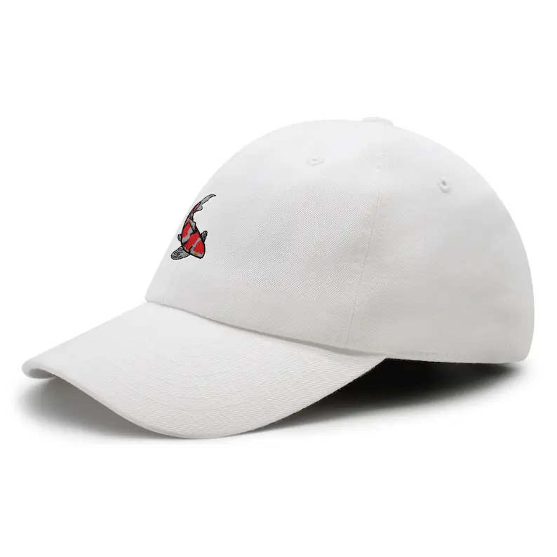 High Quality Baseball Cap Fish Embroidered Logo Vietnam Made Hat Custom Gorras For Casual Style Travel Unisex Animal Lovers L01 2