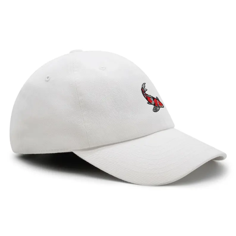 High Quality Baseball Cap Fish Embroidered Logo Vietnam Made Hat Custom Gorras For Casual Style Travel Unisex Animal Lovers L01 3