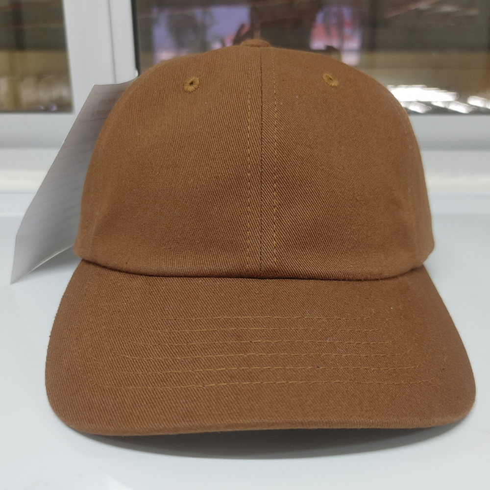 High Quality Baseball Caps 6 Panel Unstructured Custom Label On Sweatband Embroidered Back Curved Logo Adjustable Metal Closure