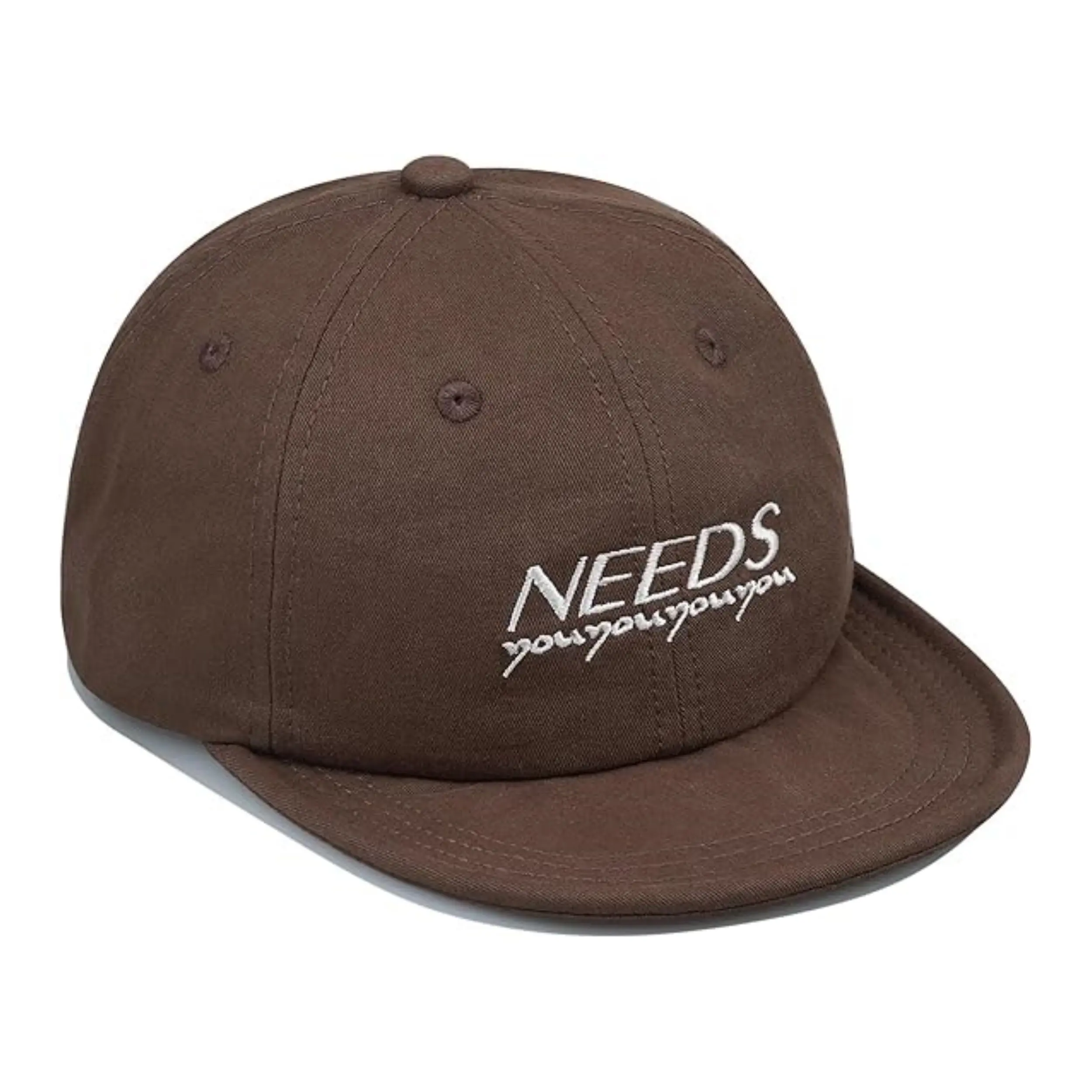 High Quality Caps New Vintage 6 Panel Cotton Twill Snapback Cap Outdoor Sport Vintage Flat Bill Snapback Cap Hat 1