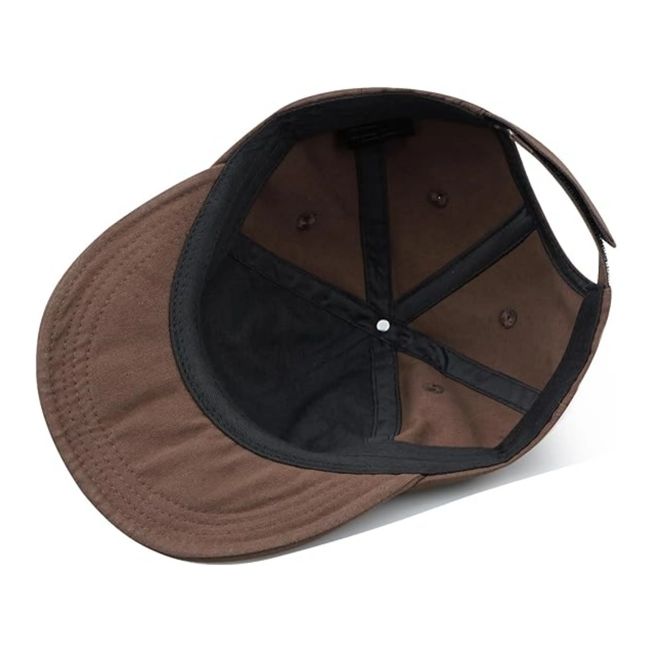 High Quality Caps New Vintage 6 Panel Cotton Twill Snapback Cap Outdoor Sport Vintage Flat Bill Snapback Cap Hat 5
