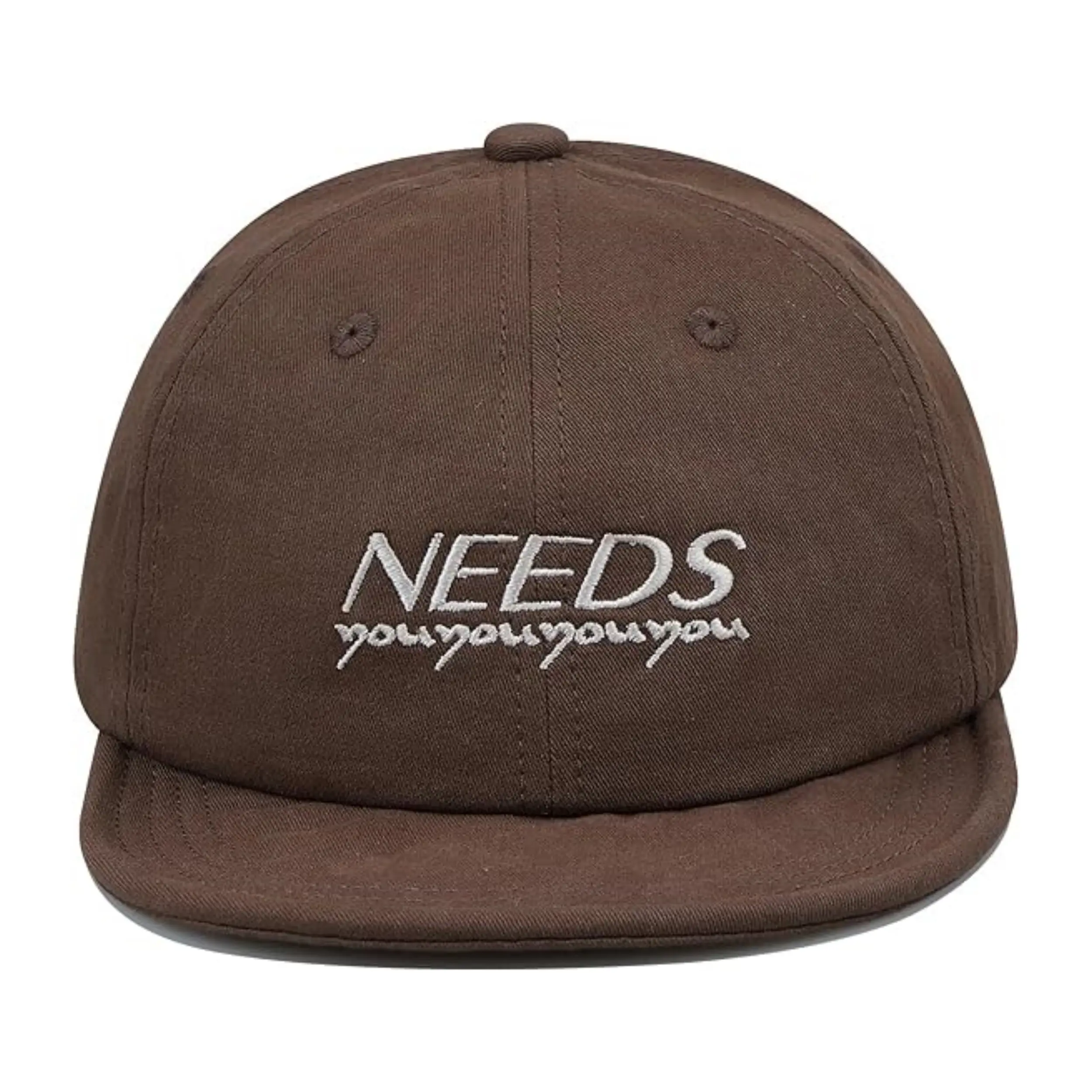 High Quality Caps New Vintage 6 Panel Cotton Twill Snapback Cap Outdoor Sport Vintage Flat Bill Snapback Cap Hat 2