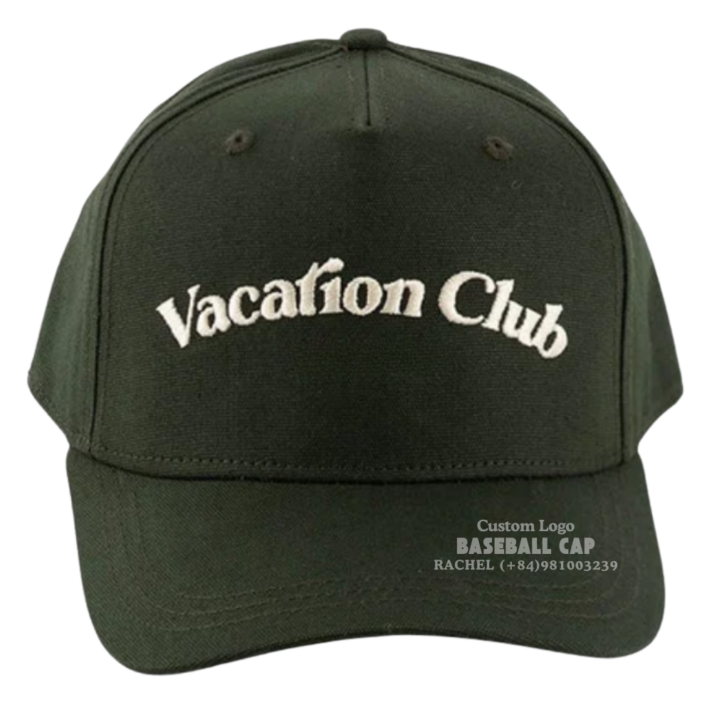 High Quality Cotton Baseball Caps 5 Panel Soft Structured Embroidered Logo Curved Brim Hat OEM Golf Gorras Sporty Styles Vietnam 5