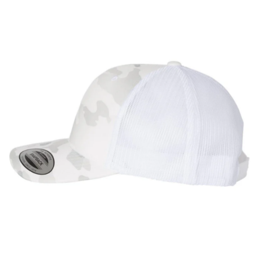 High Quality Custom Embroidered 6 Panel Y 6006 Trucker Hats Breathable Mesh Adjustable Single Row Buckle White/Black Wholesale 2