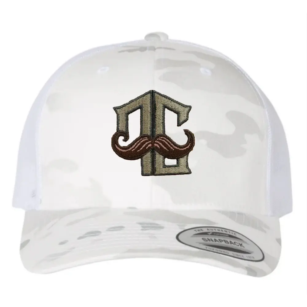High Quality Custom Embroidered 6 Panel Y 6006 Trucker Hats Breathable Mesh Adjustable Single Row Buckle White/Black Wholesale 1