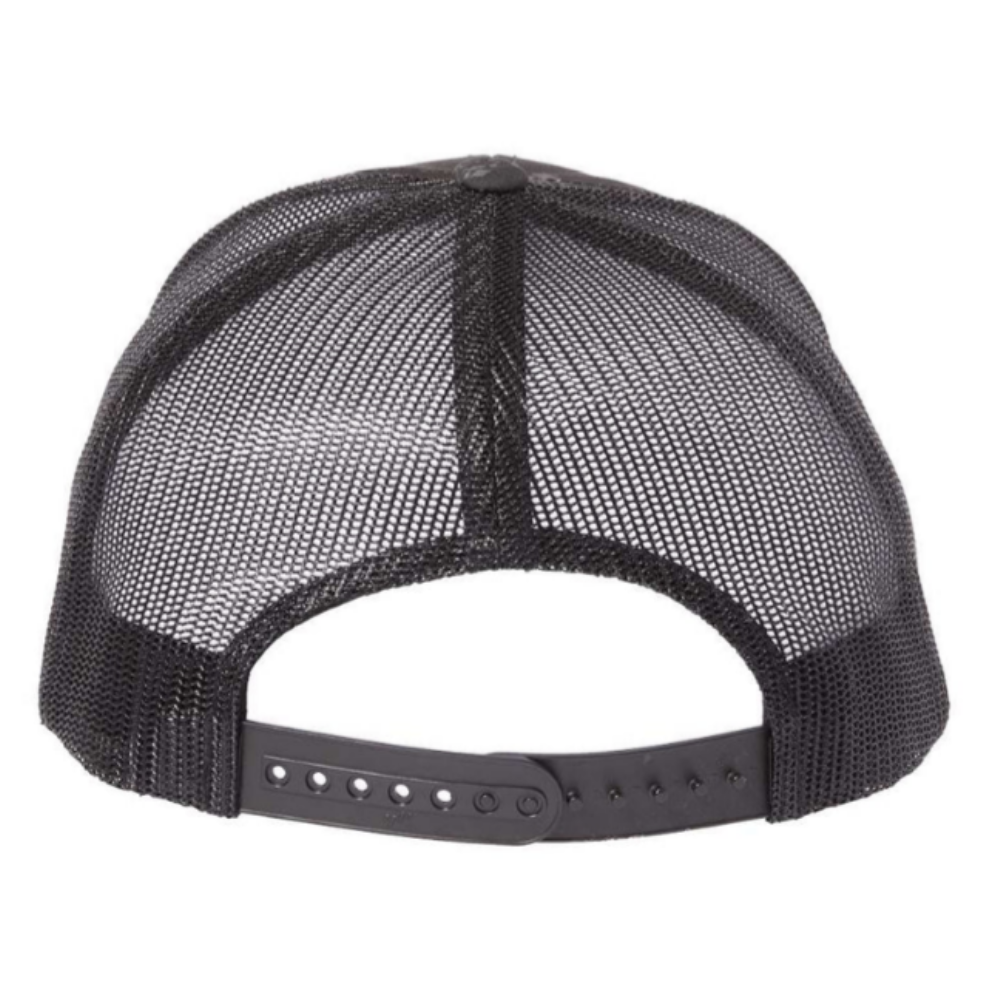 High Quality Custom Embroidered 6 Panel Y 6006 Trucker Hats Breathable Mesh Adjustable Single Row Buckle White/Black Wholesale 6