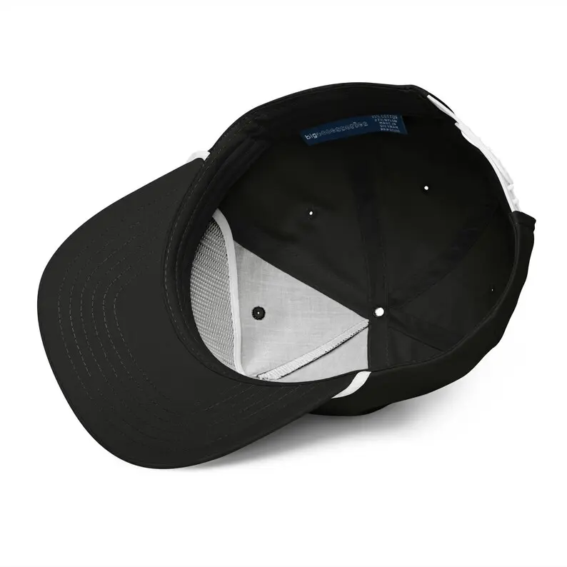 High Quality Custom Embroidered Snapback Cap Vietnam Made Adjustable Hat Nylon Rope Pre Curved Brim For Outdoor Promotion L01 6