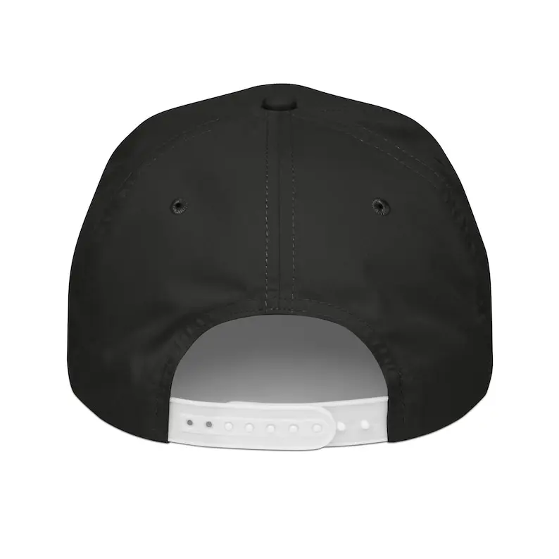 High Quality Custom Embroidered Snapback Cap Vietnam Made Adjustable Hat Nylon Rope Pre Curved Brim For Outdoor Promotion L01 5