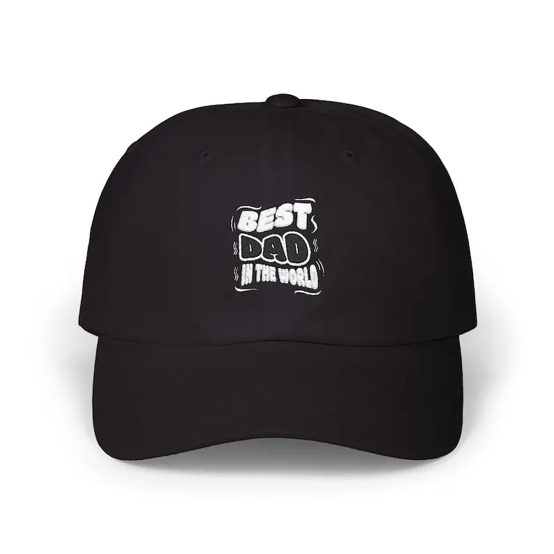 High Quality Dad Gift Baseball Cap Vietnam Made Custom Embroidered Hat Adjustable For Unisex Daily Casual Use Brand Promotion L1