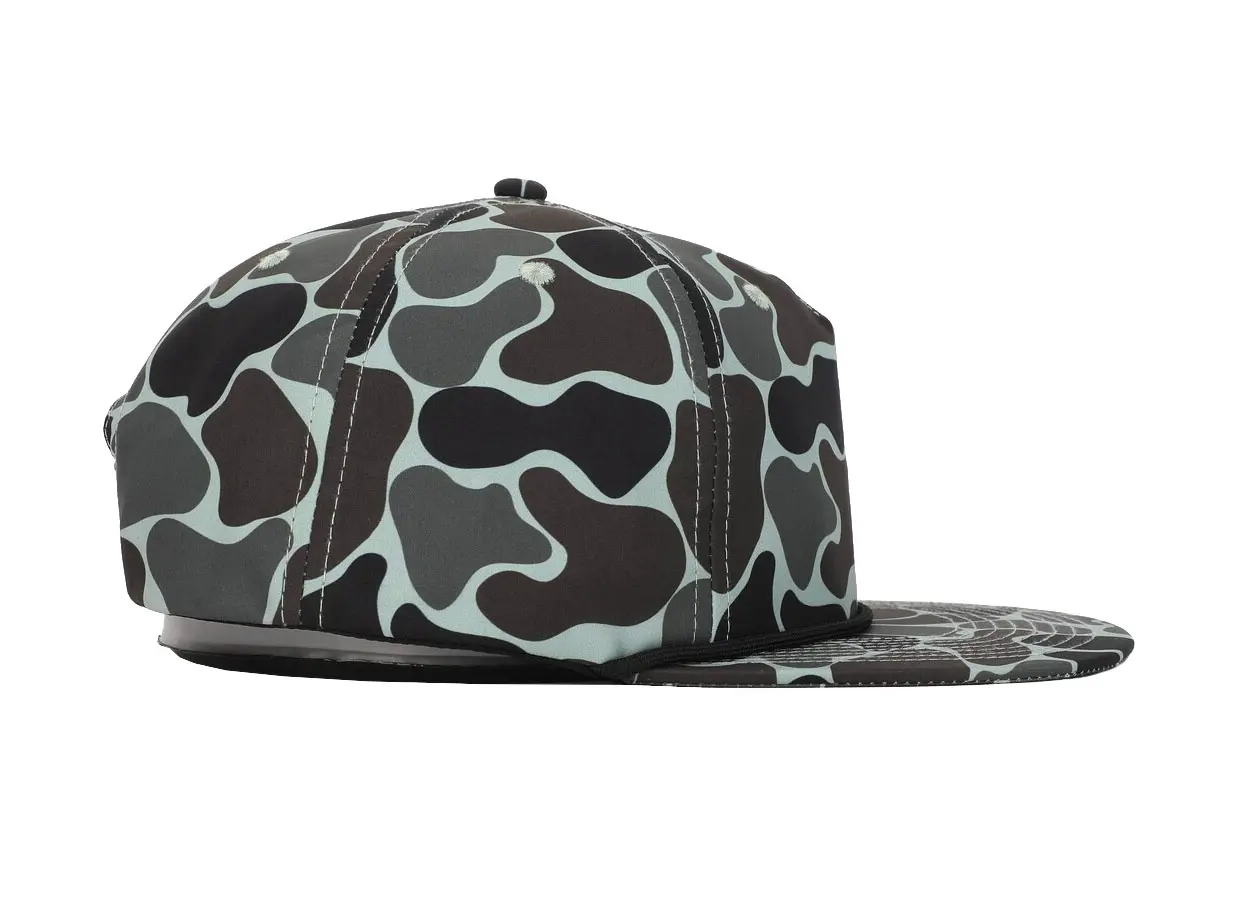 High Quality Ducks Camo Snapback Cap With Rope Wholesale Products Digital Printing Outdoor Fisherman Cap for Man Snapback Cap 4